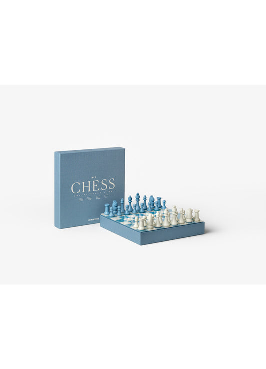 Classic - Chess, Dusty Blue