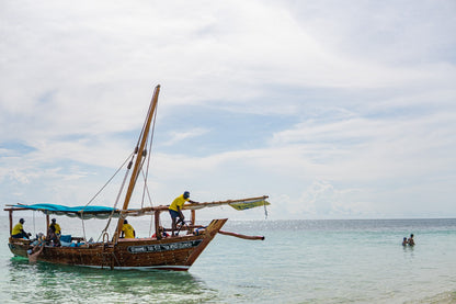 Private Dhow Charter Experience with One-Night Stay For Two In Zanzibar