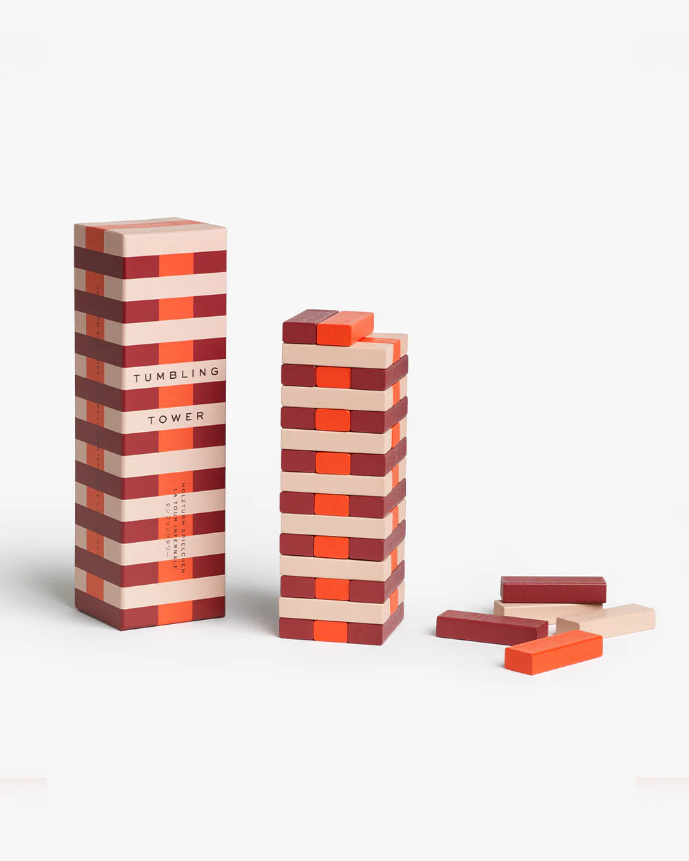 Play - Tumbling Towers, Pink/Red