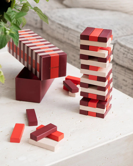Play - Tumbling Towers, Pink/Red