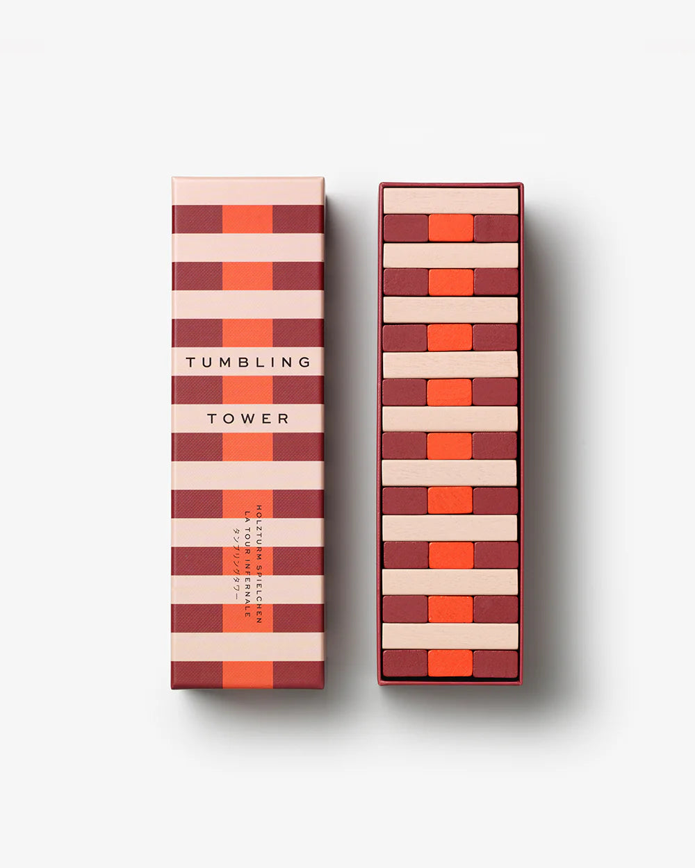 Play - Tumbling Towers, Pink/Red