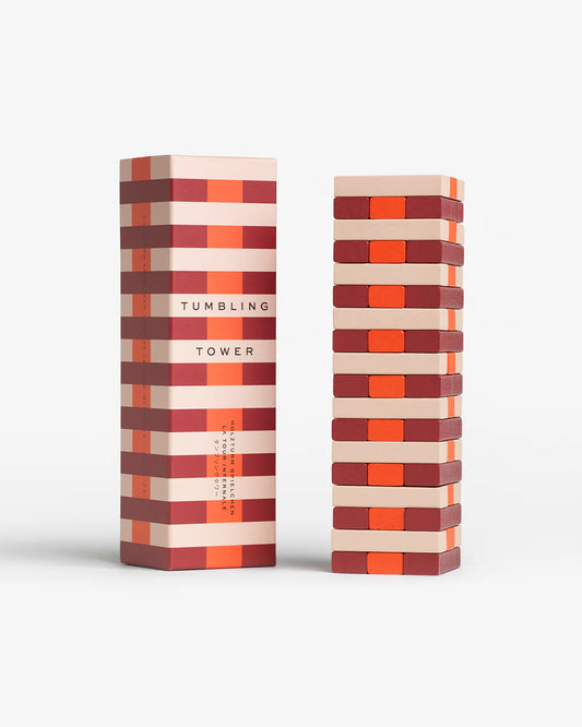 Play - Tumbling Towers, Pink/Red