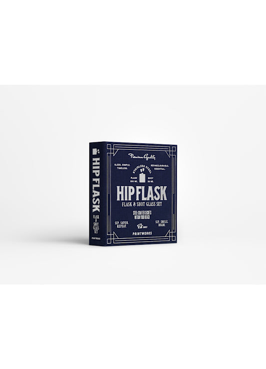 The Essentials - Hip Flask, Dark Blue