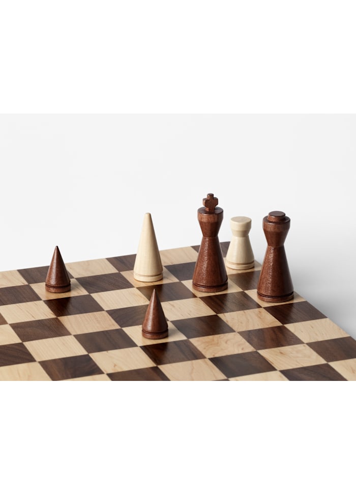 Wood Chess - The Minimalist